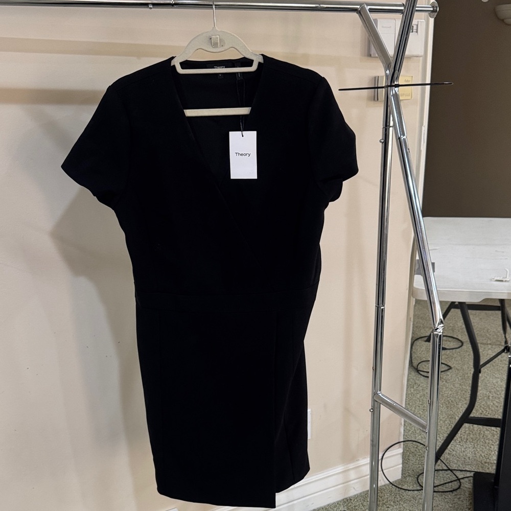 Theory Classic Black Mini Dress